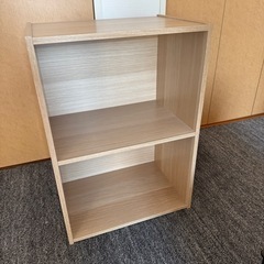 カラーボックス2段