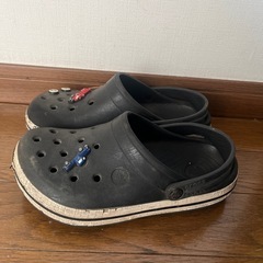 クロックス　サンダル　21センチの画像