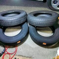 ハイゼットカーゴS321V純正タイヤ(145R12-6PR)中古
