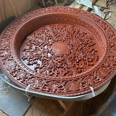 豪華天井板の画像