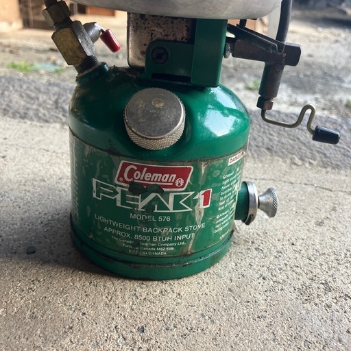 コールマン ビンテージ peak1 ストーブ バーナー 576-960 1970年代