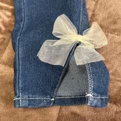 新品タグ付き Crescent｜クレッセント デニムパンツ 100cmの画像