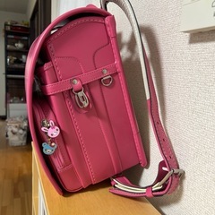 新品ランドセル　メゾピアノ　ピンク　チェリー　さくらんぼの画像