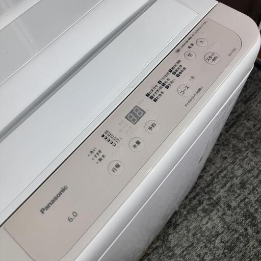 8966‼️関西エリア配送設置可🙌‼️最新2024年製✨Panasonic 6kg
