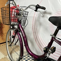 No.486B ブリヂストン アシスタベーシック 3P80JKO26型 内装3段変速 2018年モデル A6BD18整備済みの画像