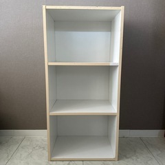 カラーボックス　白
