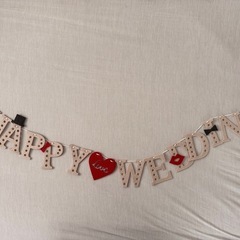 結婚式前撮りグッツの画像