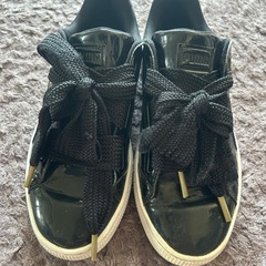 PUMA スニーカー　22.5cm 　変え紐付の画像