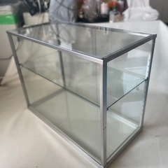 たばこケース 店舗什器 ショーケース タバコケース ホビー収納 飾り棚 大型 実際の煙草販売店で使用していたケース 全面ガラス 6面ガラスの画像