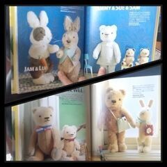テディベアー製作参考本の画像