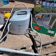 電池式 噴霧器  新古の画像