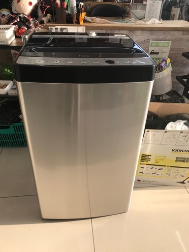 Haier全自動洗濯機、5.5Kg/2018年 (虹風船 館林店) 篠塚の生活