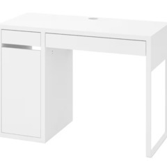 【美品】IKEA デスク&チェアセット(MICKE ミッケ 、LÅNGFJÄLL ロングフィェル)