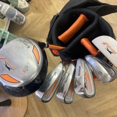 0345 Slazenger ジュニアゴルフ６本セット バック付の画像