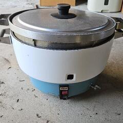 パロマ　ガス炊飯器　大型　業務用　昭和レトロ