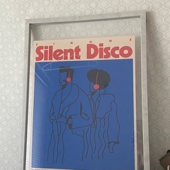 ポスター　額縁付き