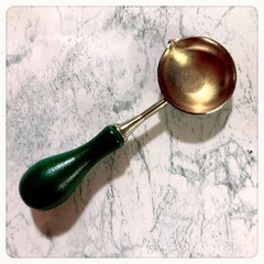 ꒰未使用꒱銅製 アンティーク調シーリング ワックス スタンプセットヴィンテージ風の画像