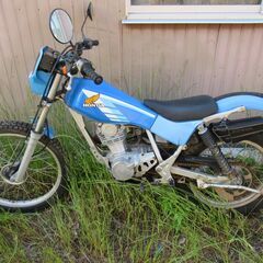 高知南国 昭和 当時物 ホンダ TL125  JD06  不動 修理･レストアベースの画像
