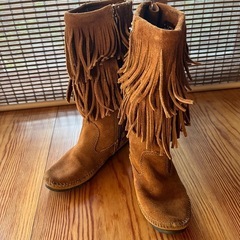 ミネトンカ MINNETONKA フリンジ ブーツ 