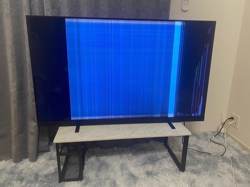 REGZA 55Z870L ジャンク品 (たまご) 小本のテレビ《液晶テレビ