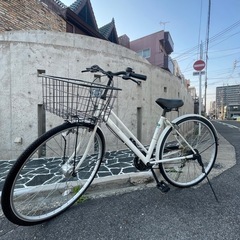 自転車　シティーサイクルの画像