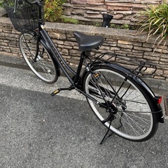 試乗できます！快速自転車🚲オートライト付き２６インチ