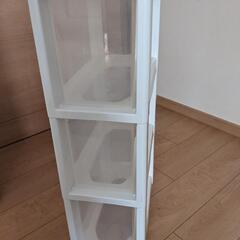 透明　３段ケースの画像