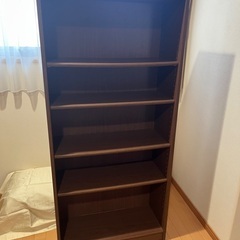 本棚　サイズオーダー品　ダークブラウン