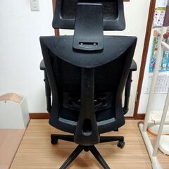 ワークチェア　ブラックの画像