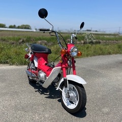 ☆HONDA☆丸目☆chaly50☆6v☆1972年☆エンジンはCF70☆ちょいカスタム☆きれいに仕上げました☆の画像