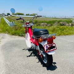 ☆HONDA☆丸目☆chaly50☆6v☆1972年☆エンジンはCF70☆ちょいカスタム☆きれいに仕上げました☆の画像