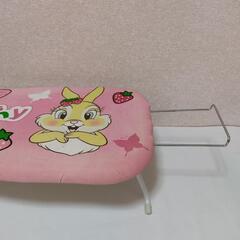 アイロン台　ディズニー　ミスバニー　折りたたみ　アイロンホルダー付きの画像