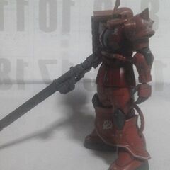 BANDAI 1/144 HG origin シャア専用ザク 完成品の画像