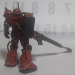 BANDAI 1/144 HG origin シャア専用ザク 完成品の画像
