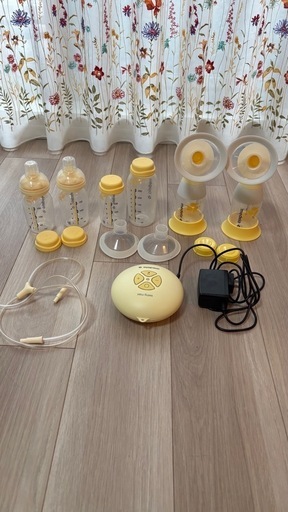 メデラ　電動搾乳器　哺乳瓶セット