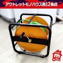 ウレタン エアーホース リール付き エアーコンプレッサ エアーツ...