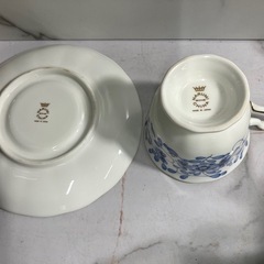 ☆値下げ☆I 2505-383 NARUMI ミラノ カップ&ソーサー バラ売り不可 キズ 汚れありの画像