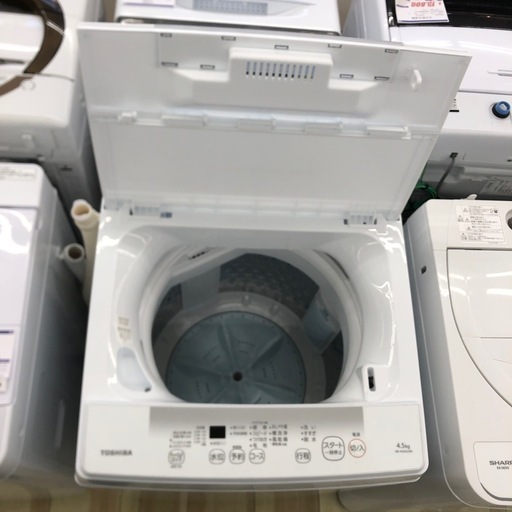 取りに来れる方限定！ＴＯＳＨＩＢＡの4.5kg全自動洗濯機です！！ TOSHIBA 4.5kg 全自動洗濯機:2023年製【リサイクルフカツ岡崎