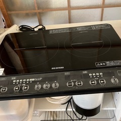 アイリスオーヤマ電気調理器の画像