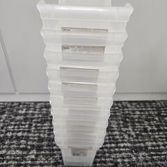 【日本製】プラスチックケース60箱　＜ダイソー6000円相当＞の画像