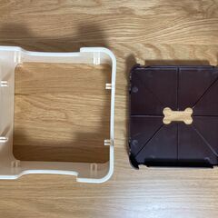 ペット用 わんテーブル ハリオ HARIO 犬用食器台 小型犬 中型犬の画像
