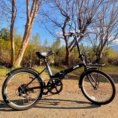 Jeep 折り畳み自転車　オリジナルマッドブラック