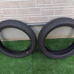 バイク前後タイヤ　110/70r17  150/60r17  M...