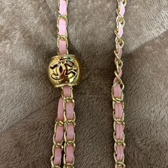 CHANEL❤︎iPhoneケースストラップの画像