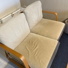 無印良品　リビングでもダイニングでも使えるダイニングセットの画像