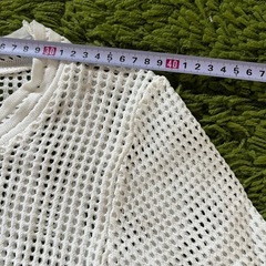 【定価約2000円程】ミニミニストア　メッシュサマーニット レディース半袖夏服の画像