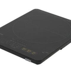 🌈nanashop  【新品】 IHC-TS4-B 薄型IHコンロ 1400W ブラック IHCTS4Bの画像