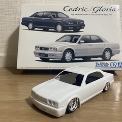 アオシマ　セドリック　グロリア　制作途中