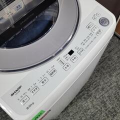 8972‼️関西エリア配送設置可🙌‼️最新2022年製✨SHARP 8kg 洗濯