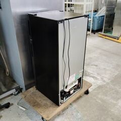 maxzen　JR112ML01GM　２ドア冷蔵庫　黒色『美品中古』2022年の画像